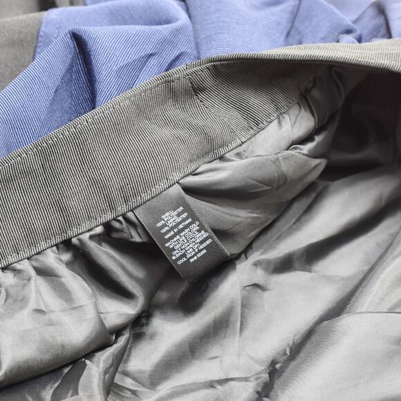 Express Women's Flare Skirt Colorblock Zip Polyester Multicolor Size 12 - Picture 8 of 8